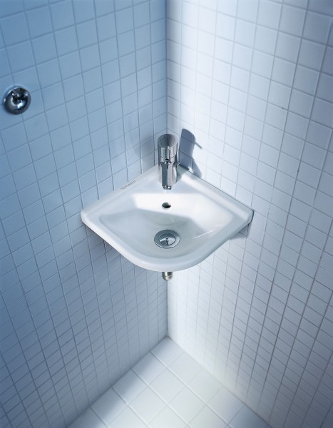 Lave mains d'angle Starck 3 de Duravit salle de bain