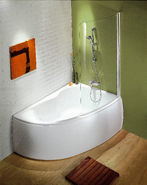 Baignoire d'angle pour salle de bains MICROMEGA DUO Jacob Delafon