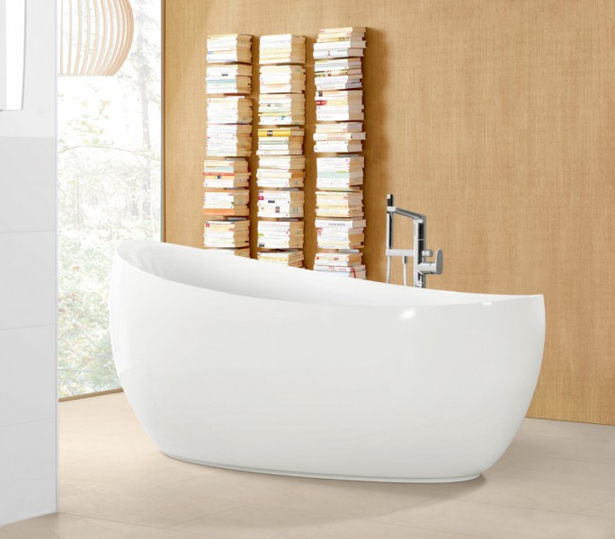 Baignoire en îlot SQUARO EDGE 12 de Villeroy & Boch