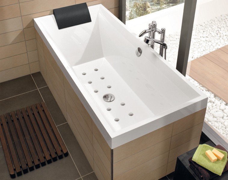 Baignoire balnéothérapie ULTIMATE FITNESS AIRPOOL Villeroy & Boch