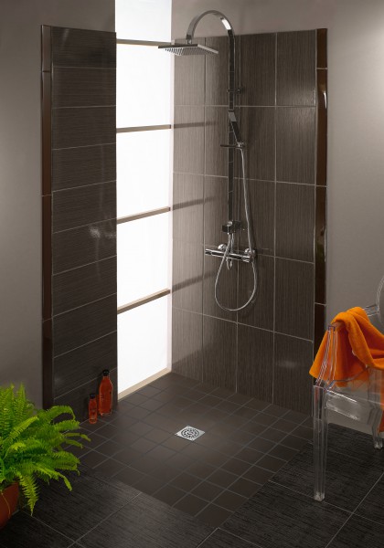 Siphon de sol pour douche à carreler VENISIO de Wirquin pro salle de bains