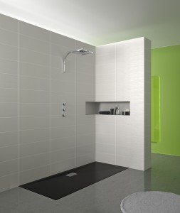 Receveur de douche extraplat pour salle de bains KINESURF de Kinedo
