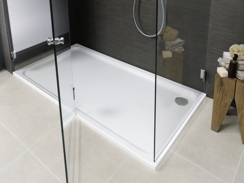 Receveur de douche grand format LAUFEN SOLUTION salle de bains