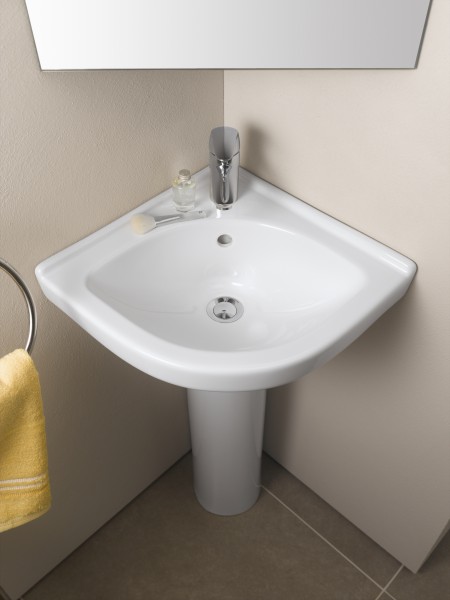 Lavabo d'angle S50 de VitrA salle de bains