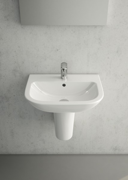 Lavabo cache syphon S20 de VitrA salle de bains