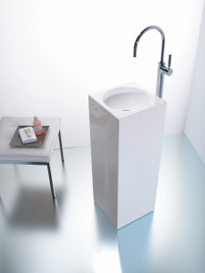 Lavabo colonne pour salle de bains WT.RX450QS d'Alape