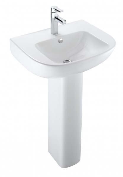 Lavabo colonne pour salle de bains ODEON UP de Jacob Delafon