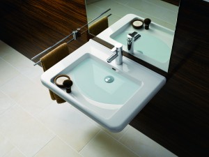 Lavabo accessible pour salle de bains LATITUDE Allia