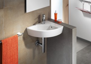 Lavabo lave-mains d'angle HALL de Roca salle de bains
