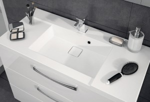 Lavabo plan de toilette à poser pour salle de bains BROOKLYN d'Aquarine