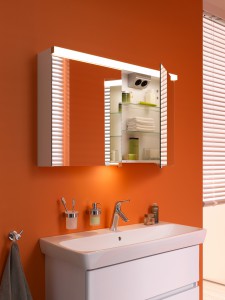 Armoire avec miroir pour salle de bain METROPOLE VitrA