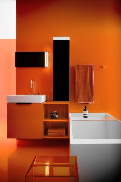 Mobilier de salle de bains suspendu KARTELL BY LAUFEN