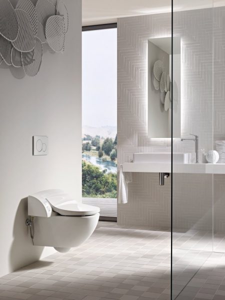 Abattant WC lavant AQUACLEAN de Geberit