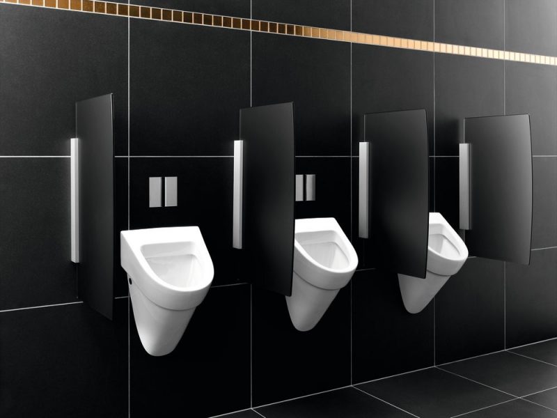 Séparateurs d'urinoirs Geberit salle de bains
