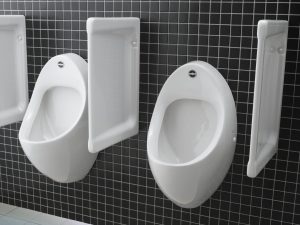 Séparateurs d'urinoirs ARKITEKT de VitrA salle de bains