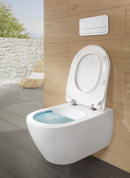 WC bride ouverte SUBWAY 2.0 de Villeroy et Boch