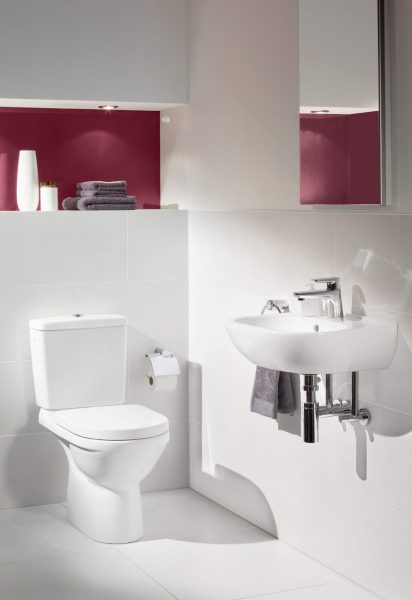 WC sur pied O.NOVO de Villeroy & Boch salle de bains