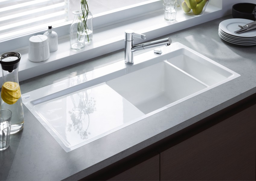 Evier affleurant Kiora de Duravit