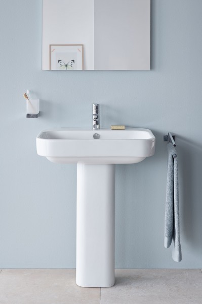 Lavabo colonne pour salle de bains HappyD2 Duravit