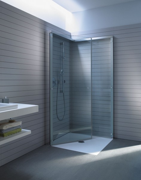 Parois de douche pivotantes Openspace de Duravit