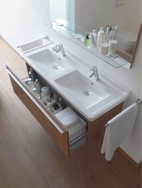 Lavabo double pour salle de bain Starck3 Duravit