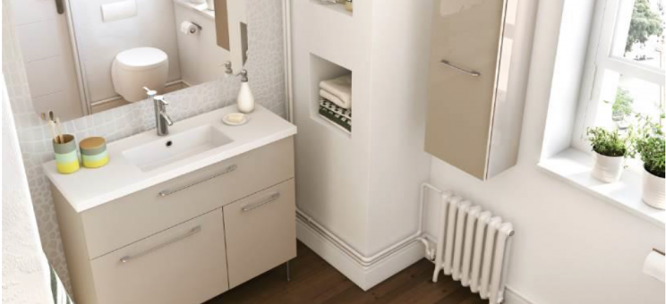 Meubles salle de bains BROOKLINE FIT LINE d'Aquarine