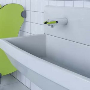 produit remarquable 2017 : Néo Duo de Presto, dans des sanitaires pour enfants