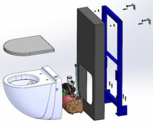 WC broyeur WP Watermatic